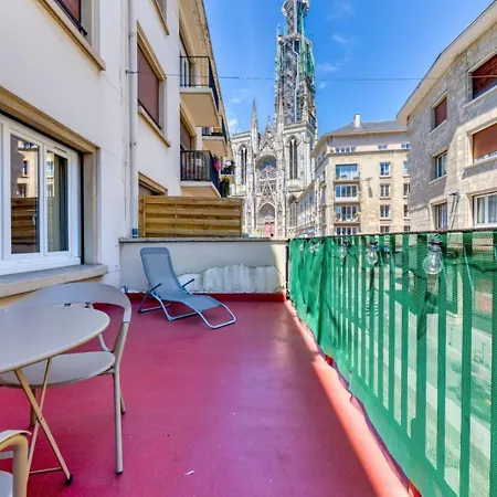 Victoria Magnifique Vue Cathedrale Apartmán Rouen